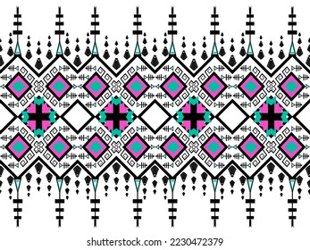 Traditional geometric patterns for backgrounds, rugs, wallpapers, clothes, swaddling, batik, sarong.