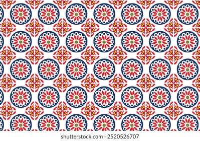 Traditional geometric seamless decorative pattern, Oriental style, Middle eastern ornaments wallpaper design