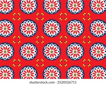 Traditional geometric seamless decorative pattern, Oriental style, Middle eastern ornaments wallpaper design