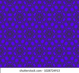 Traditional geometric seamless pattern for wallpaper, textile. Vector illustration