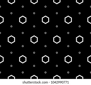 Traditional geometric seamless pattern for wallpaper, textile. Vector illustration