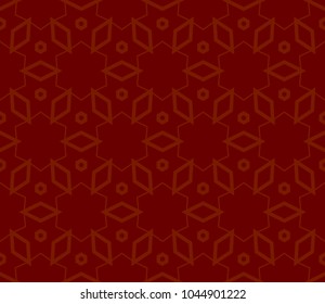 Traditional geometric seamless pattern for wallpaper, textile. Vector illustration