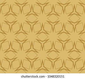 Traditional geometric seamless pattern for wallpaper, textile. Vector illustration