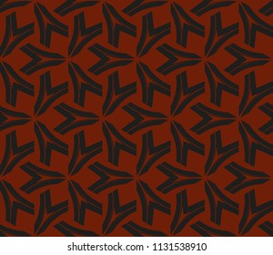Traditional geometric seamless pattern for wallpaper, textile. Vector illustration