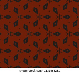 Traditional geometric seamless pattern for wallpaper, textile. Vector illustration