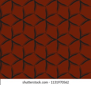 Traditional geometric seamless pattern for wallpaper, textile. Vector illustration