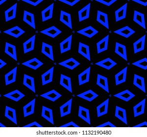 Traditional geometric seamless pattern for wallpaper, textile. Vector illustration