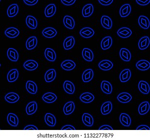 Traditional geometric seamless pattern for wallpaper, textile. Vector illustration