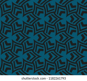 Traditional geometric seamless pattern for wallpaper, textile. Vector illustration