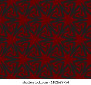 Traditional geometric seamless pattern for wallpaper, textile. Vector illustration