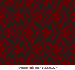Traditional geometric seamless pattern for wallpaper, textile. Vector illustration