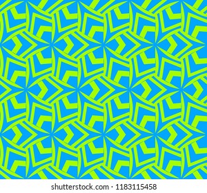 Traditional geometric seamless pattern for wallpaper, textile. Vector illustration