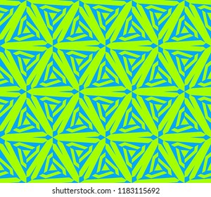 Traditional geometric seamless pattern for wallpaper, textile. Vector illustration