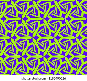 Traditional geometric seamless pattern for wallpaper, textile. Vector illustration