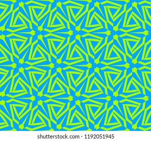 Traditional geometric seamless pattern for wallpaper, textile. Vector illustration