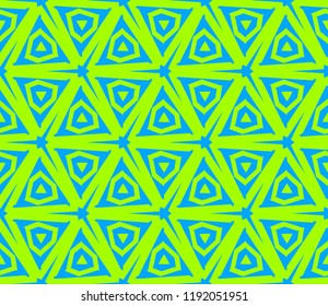 Traditional geometric seamless pattern for wallpaper, textile. Vector illustration
