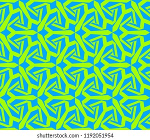 Traditional geometric seamless pattern for wallpaper, textile. Vector illustration