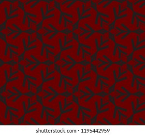 Traditional geometric seamless pattern for wallpaper, textile. Vector illustration