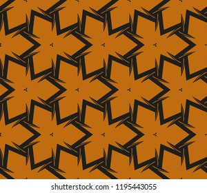 Traditional geometric seamless pattern for wallpaper, textile. Vector illustration