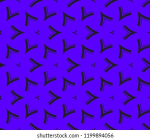 Traditional geometric seamless pattern for wallpaper, textile. Vector illustration