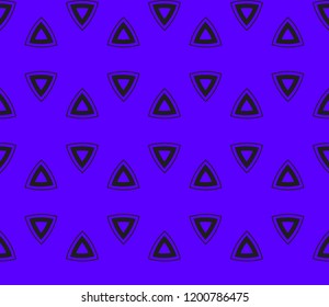 Traditional geometric seamless pattern for wallpaper, textile. Vector illustration
