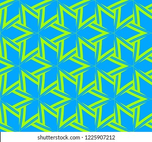 Traditional geometric seamless pattern for wallpaper, textile. Vector illustration