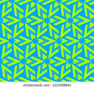 Traditional geometric seamless pattern for wallpaper, textile. Vector illustration