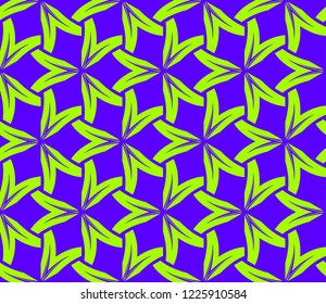 Traditional geometric seamless pattern for wallpaper, textile. Vector illustration