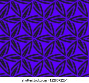 Traditional geometric seamless pattern for wallpaper, textile. Vector illustration