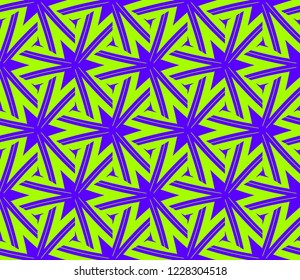 Traditional geometric seamless pattern for wallpaper, textile. Vector illustration