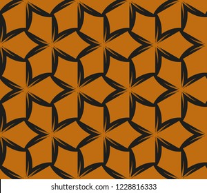 Traditional geometric seamless pattern for wallpaper, textile. Vector illustration
