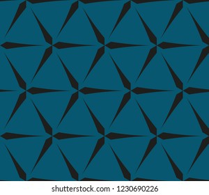 Traditional geometric seamless pattern for wallpaper, textile. Vector illustration
