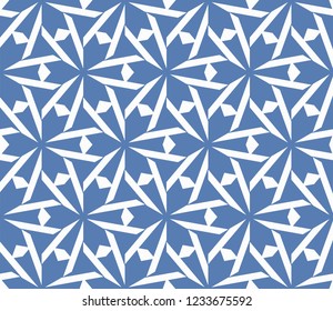 Traditional geometric seamless pattern for wallpaper, textile. Vector illustration