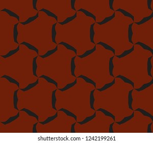 Traditional geometric seamless pattern for wallpaper, textile. Vector illustration