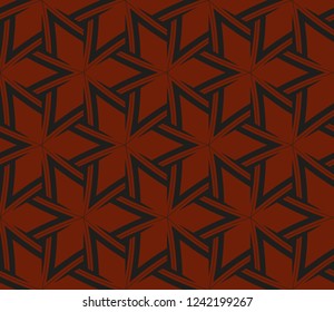 Traditional geometric seamless pattern for wallpaper, textile. Vector illustration