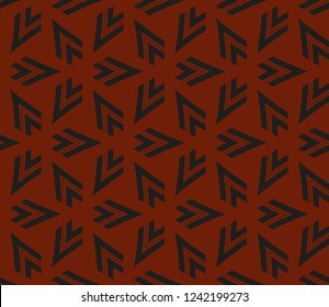 Traditional geometric seamless pattern for wallpaper, textile. Vector illustration