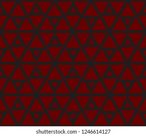 Traditional geometric seamless pattern for wallpaper, textile. Vector illustration