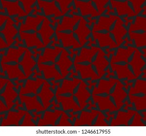 Traditional geometric seamless pattern for wallpaper, textile. Vector illustration