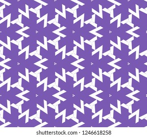 Traditional geometric seamless pattern for wallpaper, textile. Vector illustration