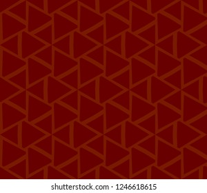 Traditional geometric seamless pattern for wallpaper, textile. Vector illustration