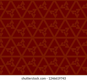 Traditional geometric seamless pattern for wallpaper, textile. Vector illustration