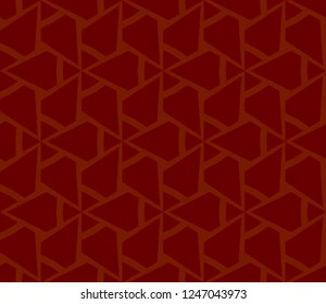 Traditional geometric seamless pattern for wallpaper, textile. Vector illustration