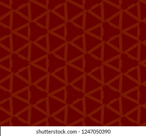 Traditional geometric seamless pattern for wallpaper, textile. Vector illustration