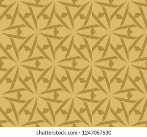 Traditional geometric seamless pattern for wallpaper, textile. Vector illustration