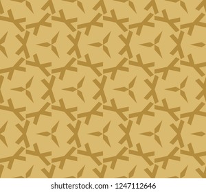 Traditional geometric seamless pattern for wallpaper, textile. Vector illustration