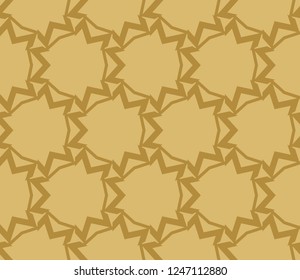 Traditional geometric seamless pattern for wallpaper, textile. Vector illustration