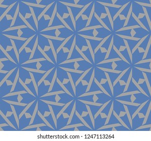 Traditional geometric seamless pattern for wallpaper, textile. Vector illustration