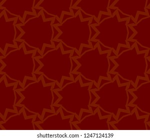 Traditional geometric seamless pattern for wallpaper, textile. Vector illustration