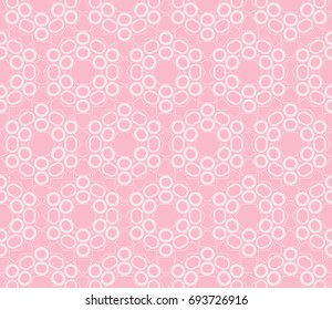 Traditional geometric seamless pattern for wallpaper, textile. Vector illustration