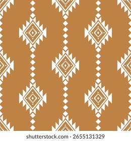 Patrón inconsútil geométrico tradicional del textil 